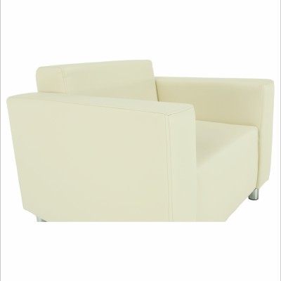 Fotoliu, piele ecologică bej, HOMER