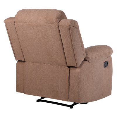 Fotoliu relaxant reglabil, material maro, ASKOY NEW