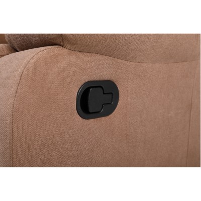 Fotoliu relaxant reglabil, material maro, ASKOY NEW