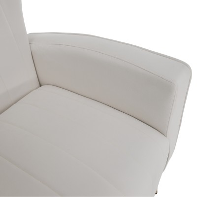 Fotoliu relaxant, ţesătură Velvet bej, BARET