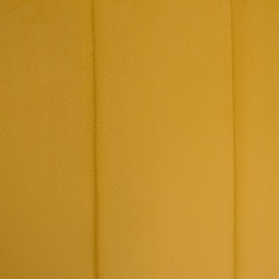 Fotoliu relaxant, ţesătură Velvet galben, BARET