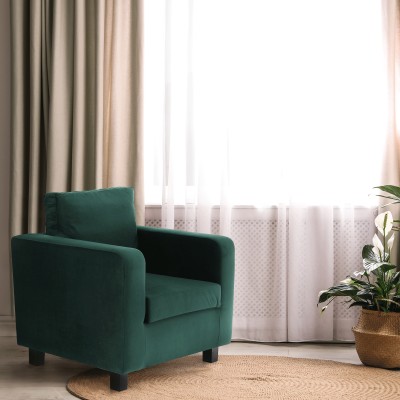 Fotoliu, smarald, LUANA