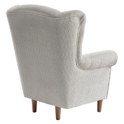 Fotoliu, textil crem Coral, CHARLOT