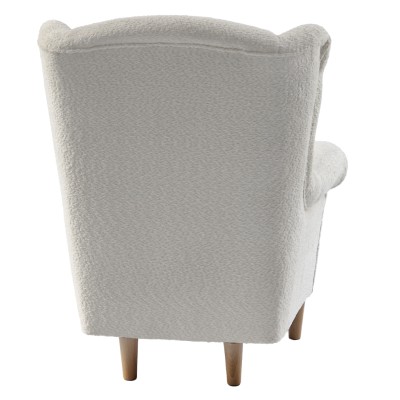 Fotoliu, textil crem Coral, CHARLOT