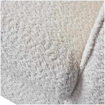 Fotoliu, textil crem Coral, CHARLOT