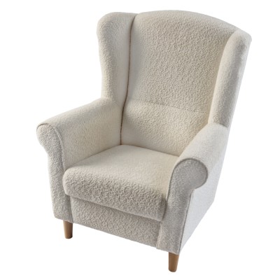 Fotoliu, textil crem Coral, CHARLOT