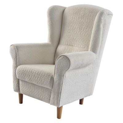 Fotoliu, textil crem Coral, CHARLOT