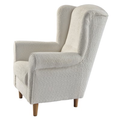 Fotoliu, textil crem Coral, CHARLOT