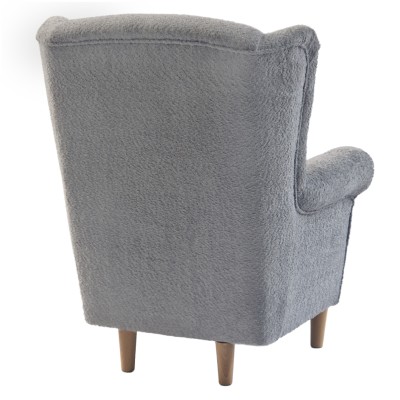 Fotoliu, textil gri Coral, CHARLOT