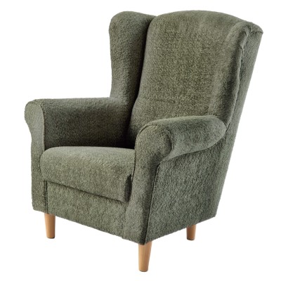 Fotoliu, textil verde Coral, CHARLOT