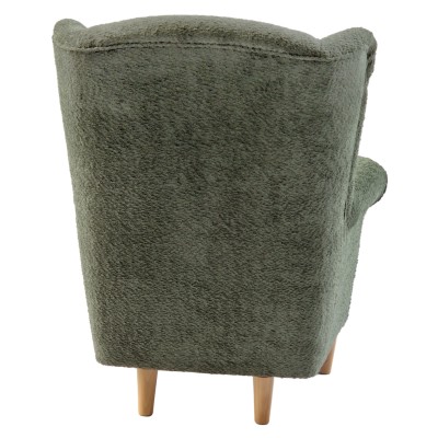 Fotoliu, textil verde Coral, CHARLOT