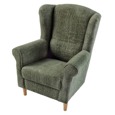 Fotoliu, textil verde Coral, CHARLOT