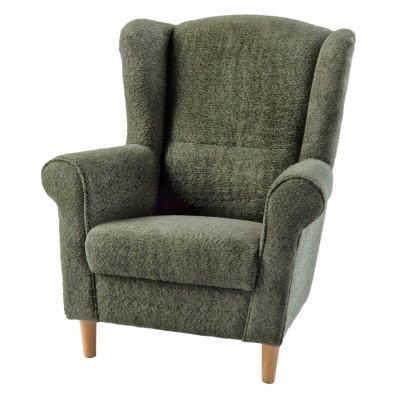 Fotoliu, textil verde Coral, CHARLOT