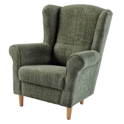 Fotoliu, textil verde Coral, CHARLOT