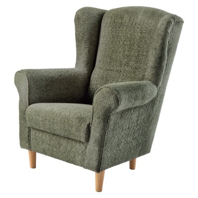 Fotoliu, textil verde Coral, CHARLOT