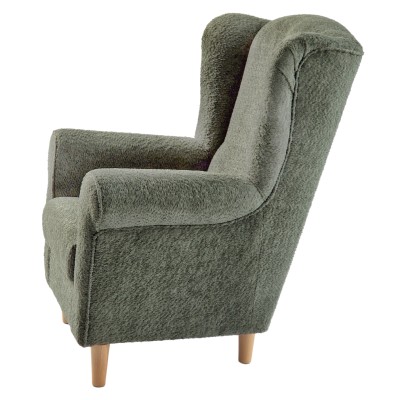 Fotoliu, textil verde Coral, CHARLOT