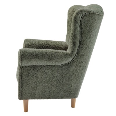 Fotoliu, textil verde Coral, CHARLOT