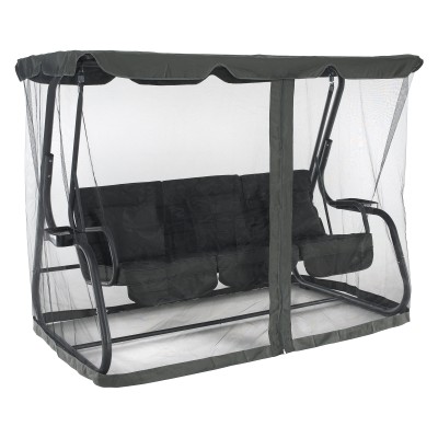 Leagăn de grădină, gri închis, MIJA