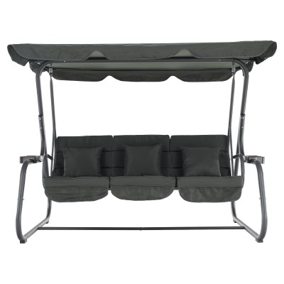 Leagăn de grădină, gri închis, MIJA