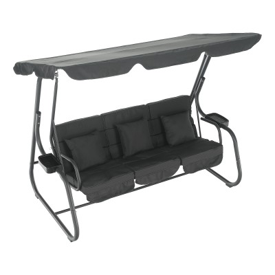 Leagăn de grădină, gri închis, MIJA