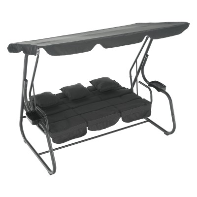 Leagăn de grădină, gri închis, MIJA