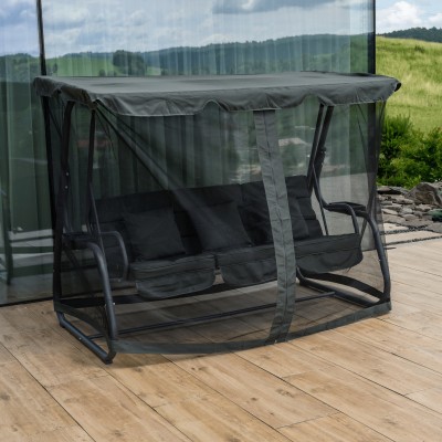 Leagăn de grădină, gri închis, MIJA