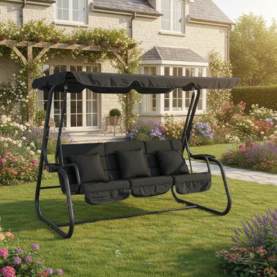 Leagăn de grădină, gri închis, MIJA