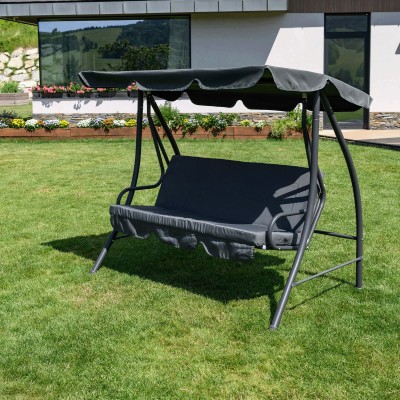 Leagăn de grădină, gri, KEMI