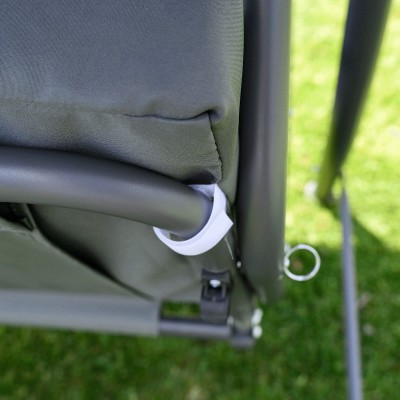 Leagăn de grădină, gri, KEMI