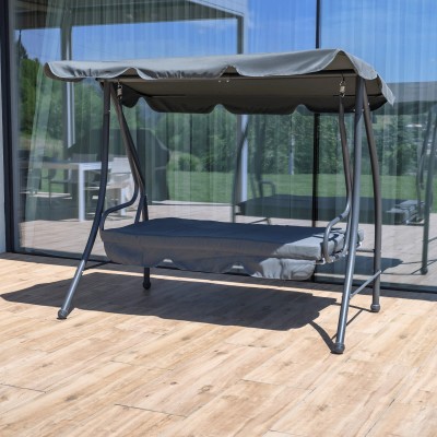 Leagăn de grădină, gri, KEMI