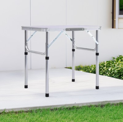 Masă de camping pliabiăla, 60 cm, aluminiu/MDF, KEPI TYP 2