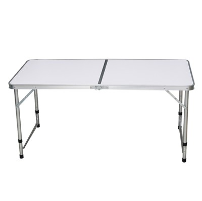 Masă de camping pliabilă, 120 cm, aluminiu/MDF, KEPI TYP 1