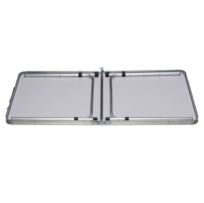 Masă de camping pliabilă, 120 cm, aluminiu/MDF, KEPI TYP 1