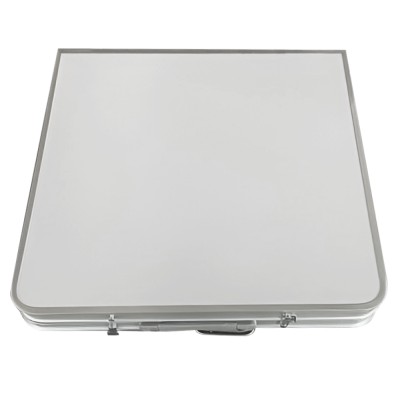Masă de camping pliabilă, 120 cm, aluminiu/MDF, KEPI TYP 1