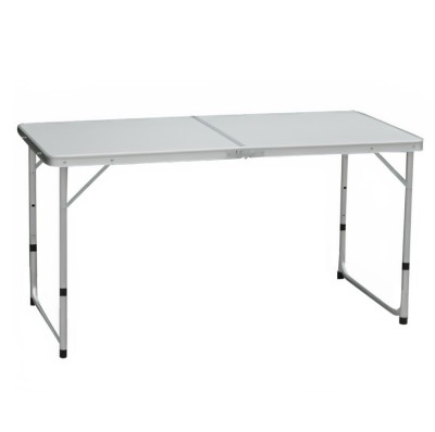 Masă de camping pliabilă, 120 cm, aluminiu/MDF, KEPI TYP 1