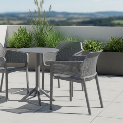 Masă de grădină, gri, SAILOR