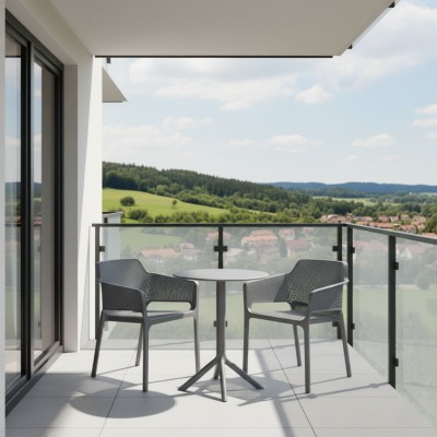 Masă de grădină, gri, SAILOR