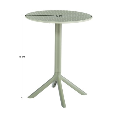 Masă de grădină, verde, SAILOR