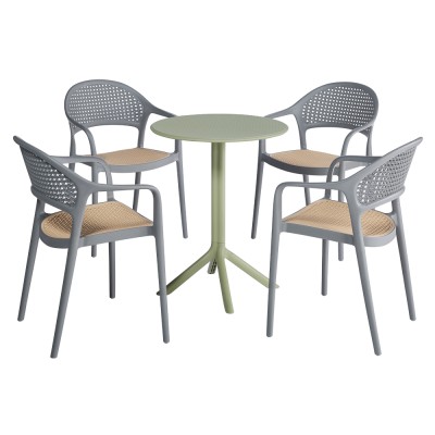 Masă de grădină, verde, SAILOR