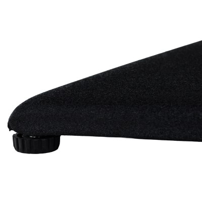 Masă de sufragerie bistro, stejar sonoma/negru, 70x70 cm, RINALDO TYP 1