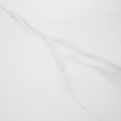 Masă de sufragerie, marmură albă/MDF, diametru 120 cm, MAHIR TIP 1