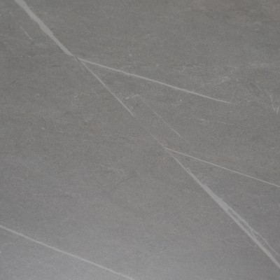 Masa de sufragerie, marmură gri/neagră, 121x71 cm, FLORENC TIP 1