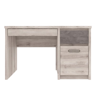 Masă PC 1D2S, castan Nairobi / onix, JESI NEW