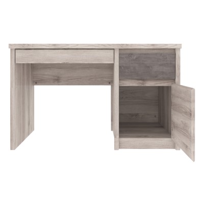 Masă PC 1D2S, castan Nairobi / onix, JESI NEW