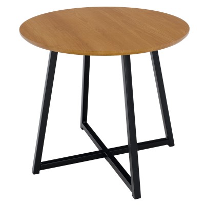 Masă, stejar/ negru, TANIA