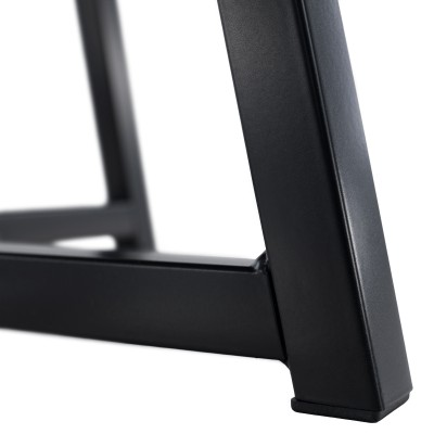 Masă, stejar/ negru, TANIA