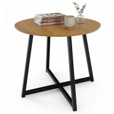 Masă, stejar/ negru, TANIA