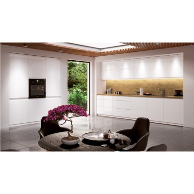 Mască pentru chiuvetă, alb lucios, bucătăria AURORA 