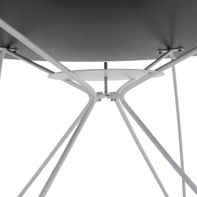 Măsuţă cafea, stejar negru/ alb, MIHA