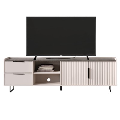 Măsuţă TV, caşmir/castan arvadonna de nurcă, FRESIO RTV2D2S